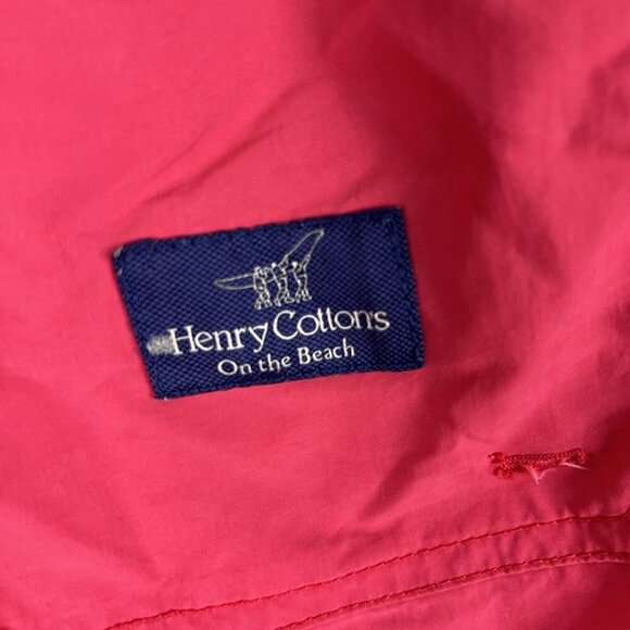 Men’s Henry Cottons Boxer Mare Pink Beach Shorts sz M Swim Trunks Boardshorts - Picture 4 of 10